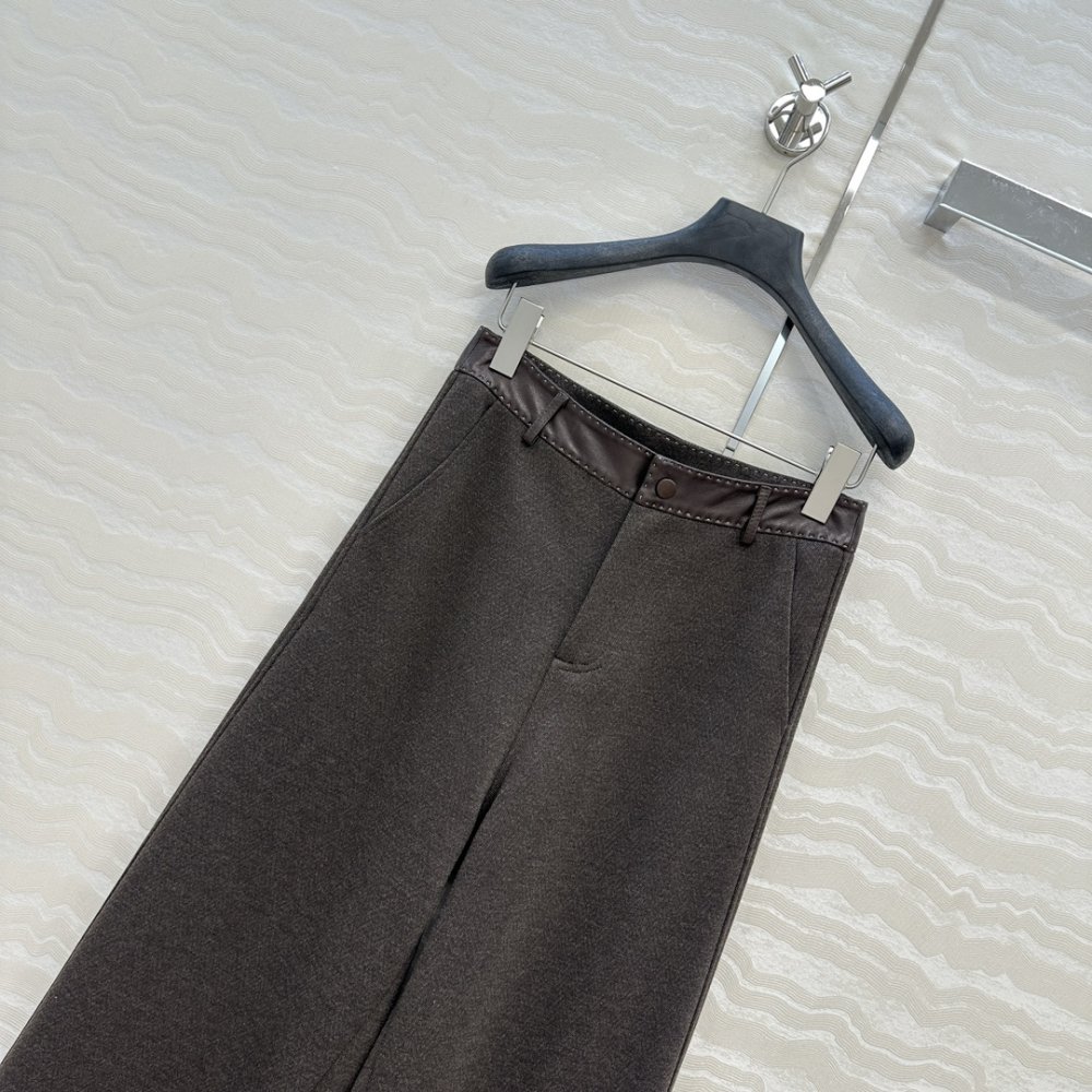 Стильные брюки шерстяные женские фото 2