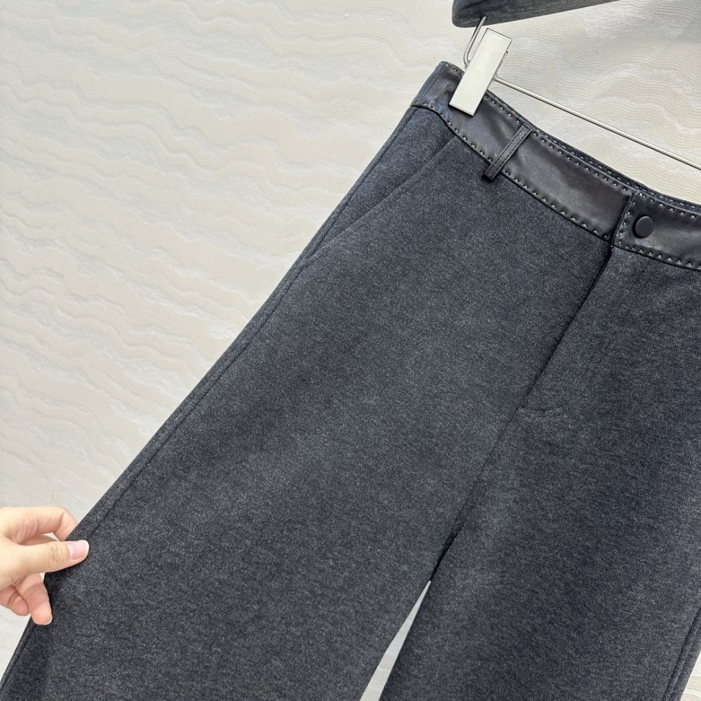 Стильные брюки шерстяные женские фото 3