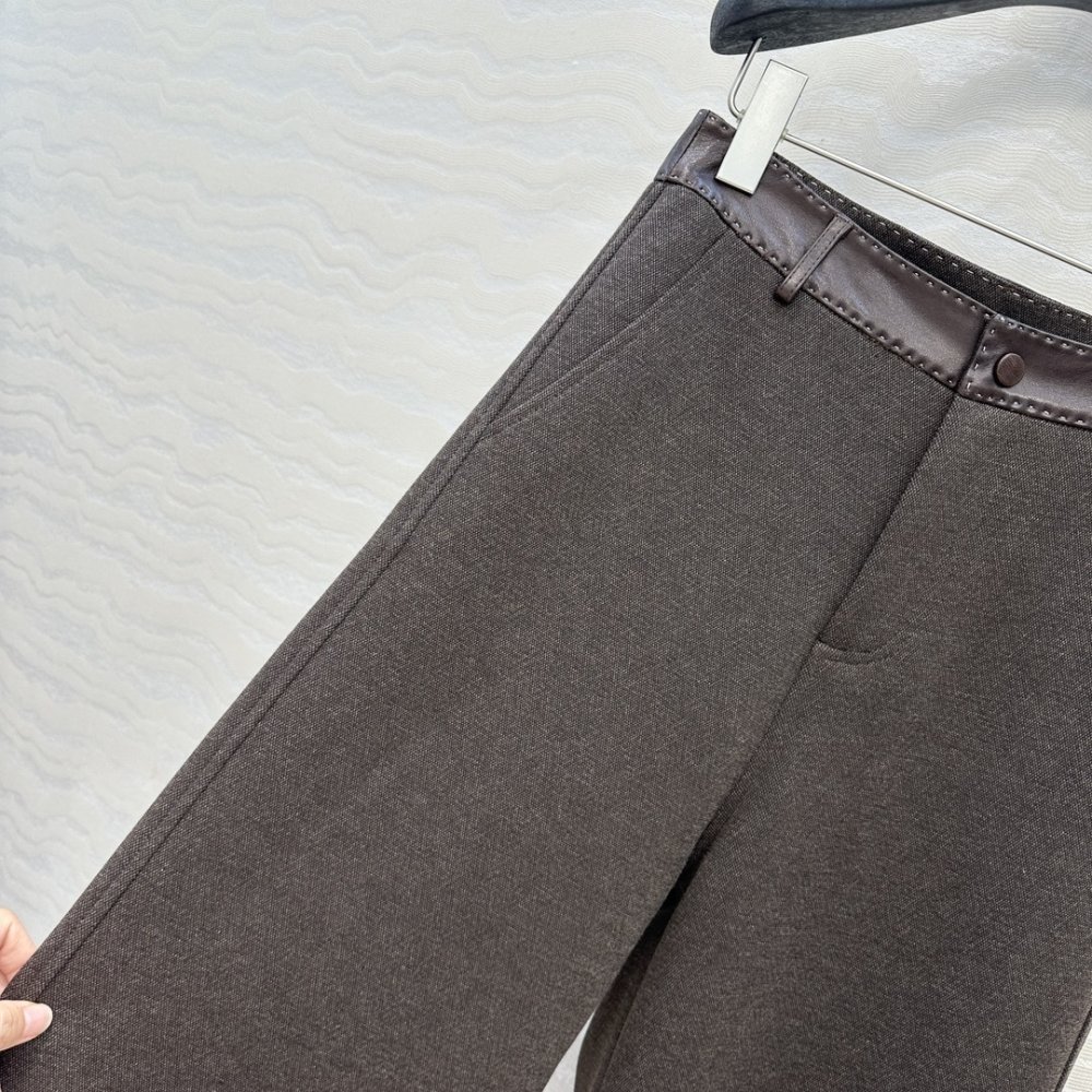 Стильные брюки шерстяные женские фото 4