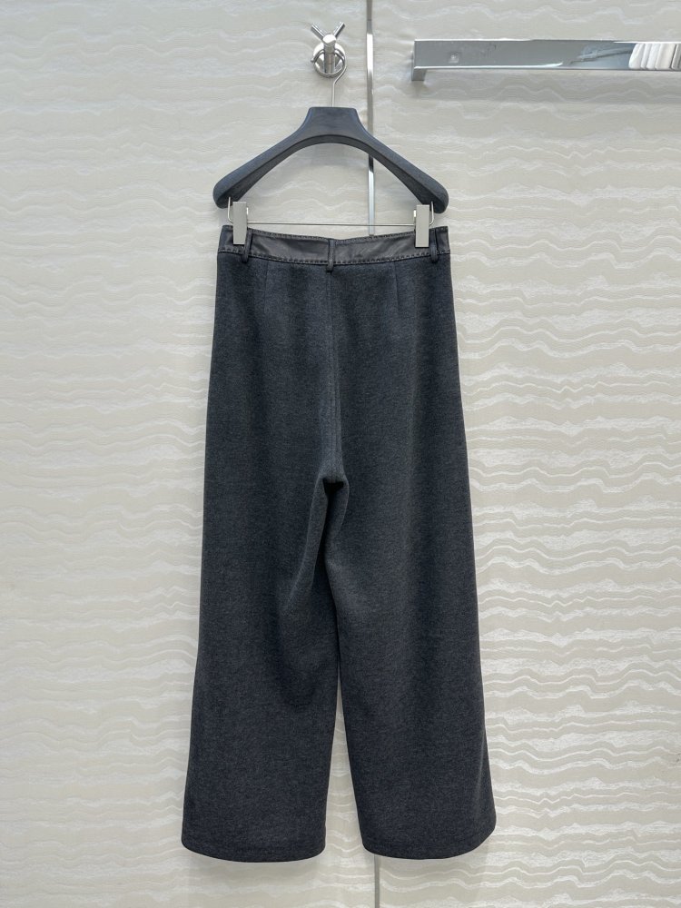 Стильные брюки шерстяные женские фото 8