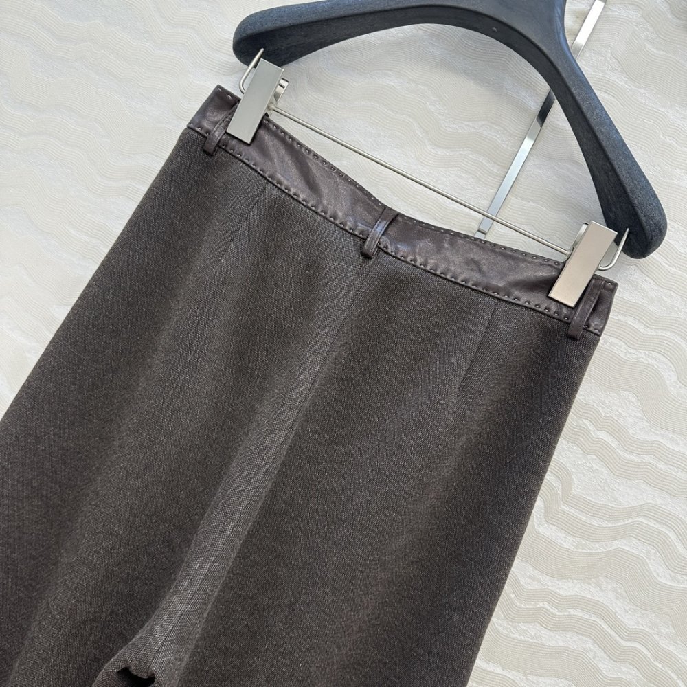 Стильные брюки шерстяные женские фото 9