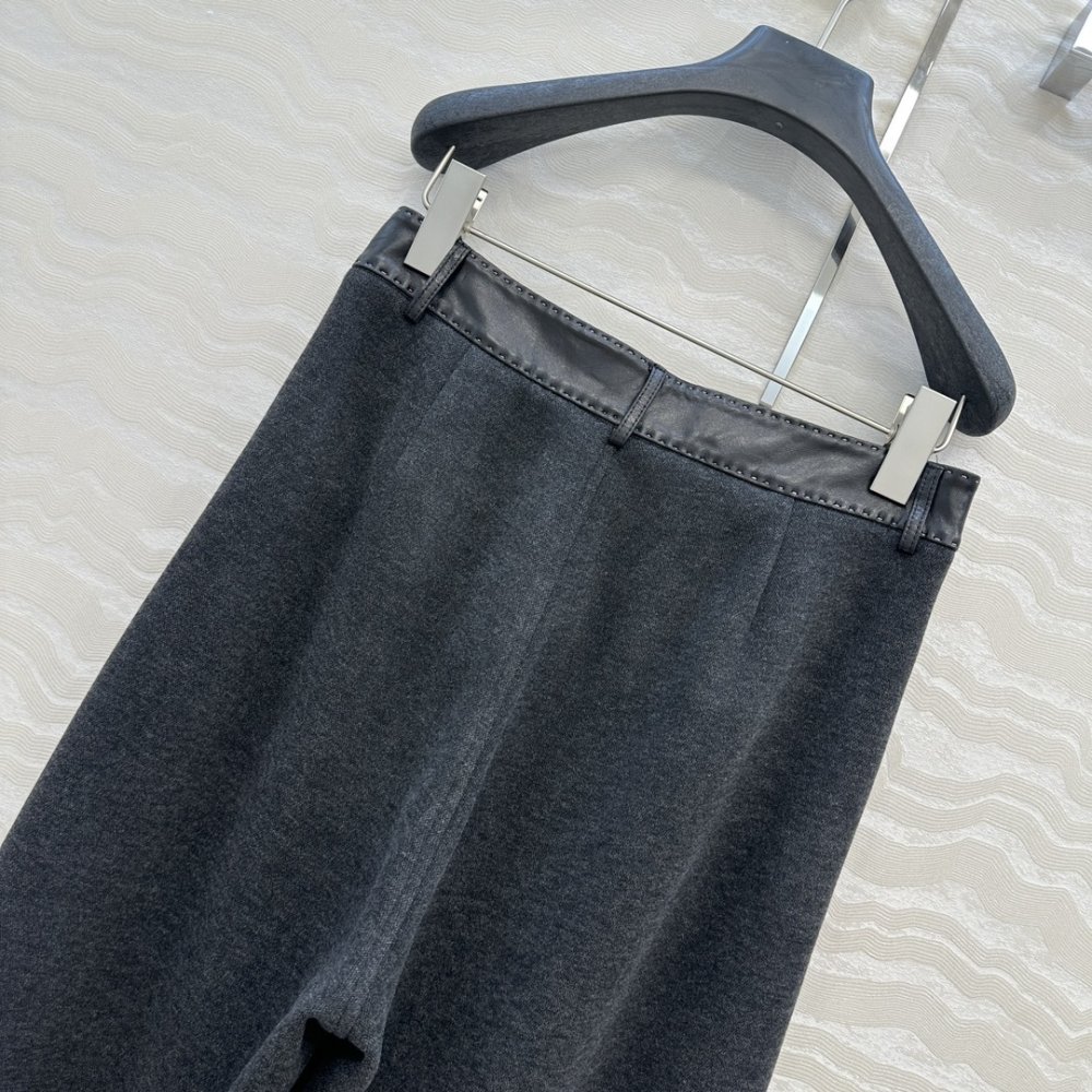 Стильные брюки шерстяные женские фото 9