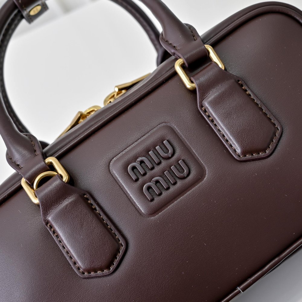 Сумка Arcadie кожаная 22 см фото 5