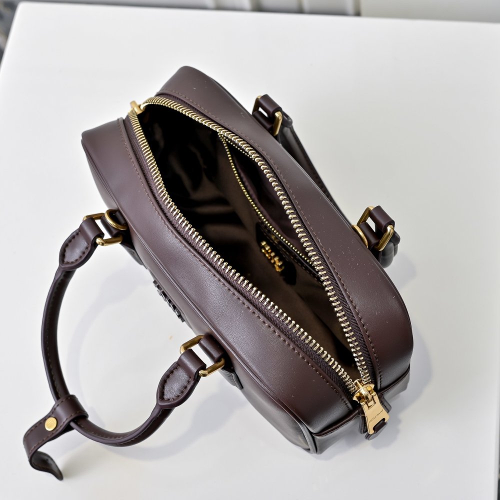 Сумка Arcadie кожаная 22 см фото 7