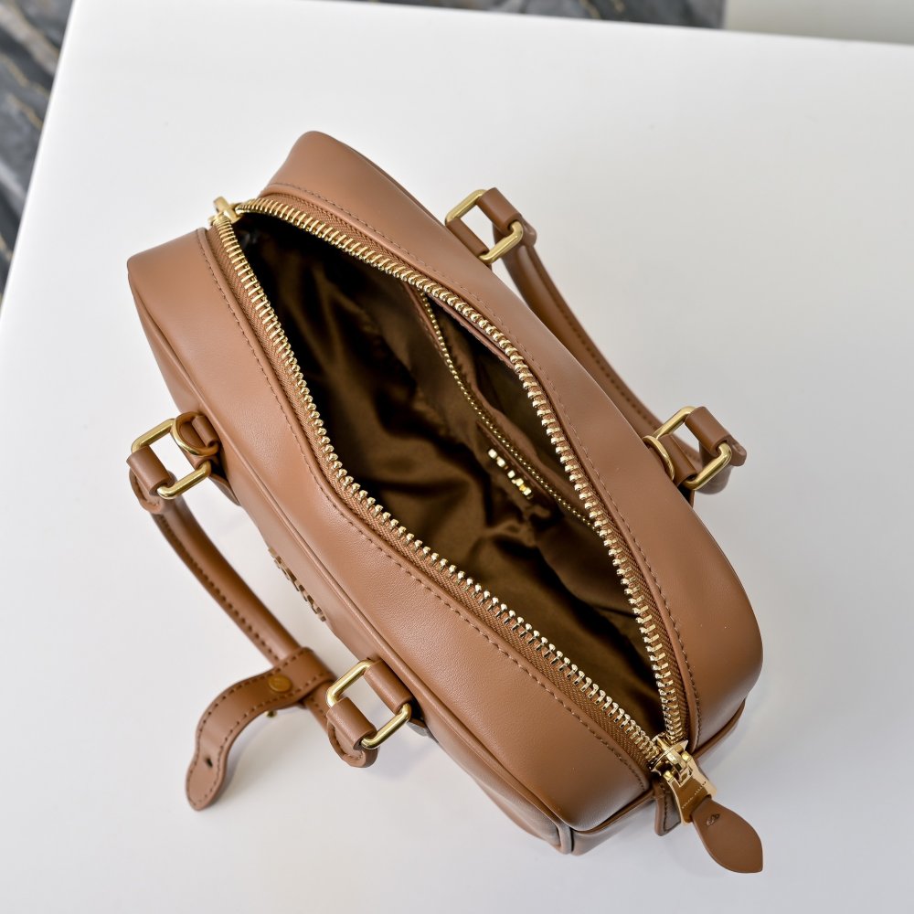 Сумка Arcadie кожаная 22 см фото 8