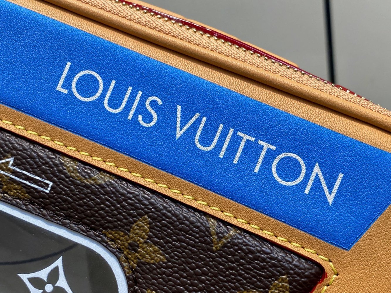 Сумка Baladeur M14062 из кожи Monogram Yellow 19 см фото 6