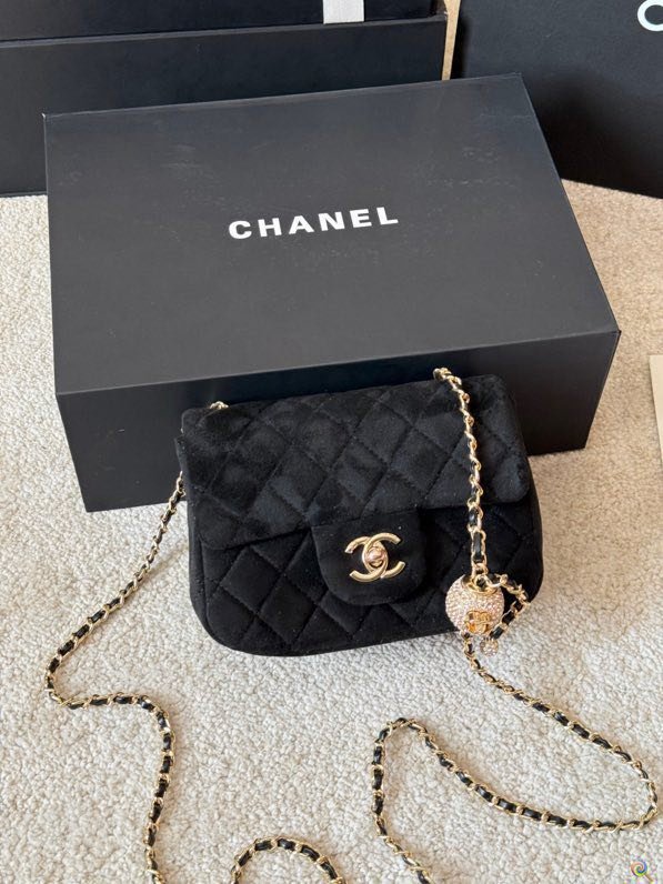 Сумка бархатная 18 см