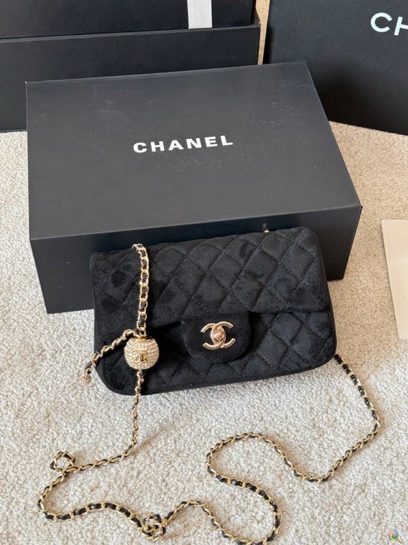 Сумка бархатная 20 см