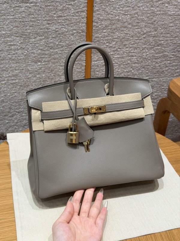 Сумка Birkin 25 см в коже Swift