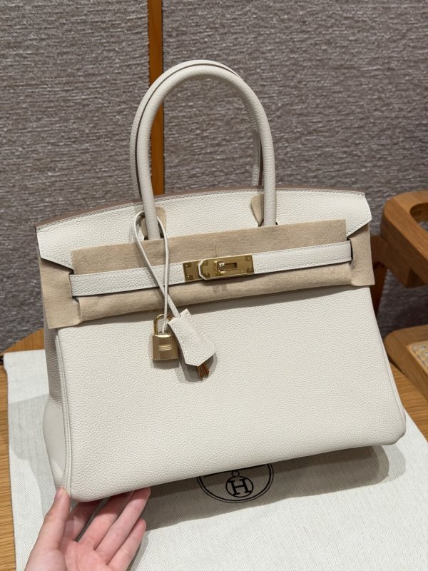 Сумка Birkin 30 см в кроже Togo
