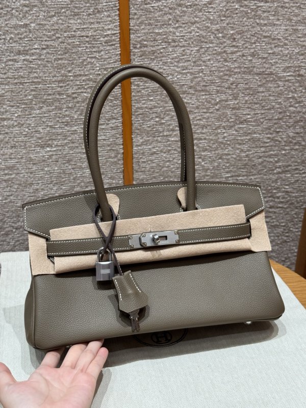 Сумка Birkin Shoulder 29 см в кроже Evercolor