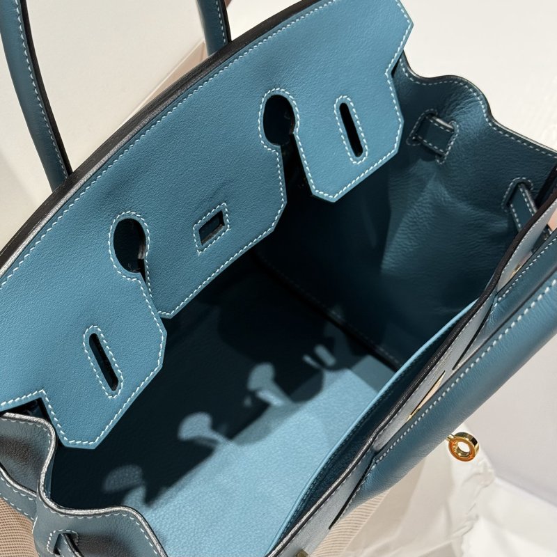 Сумка Birkin Swift Gold 30 см фото 9