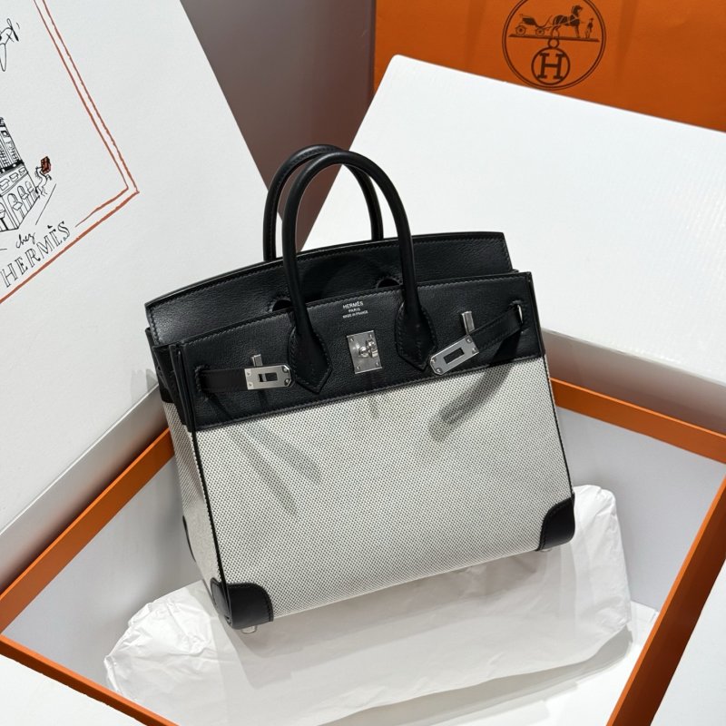 Сумка Birkin Swift Silver 25 см