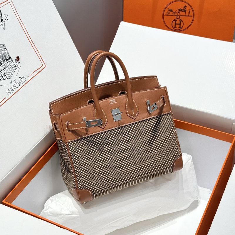 Сумка Birkin Swift Silver 25 см