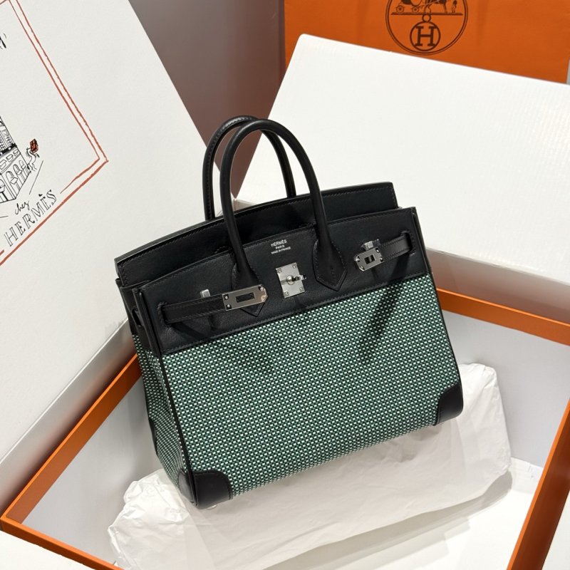 Сумка Birkin Swift Silver 25 см