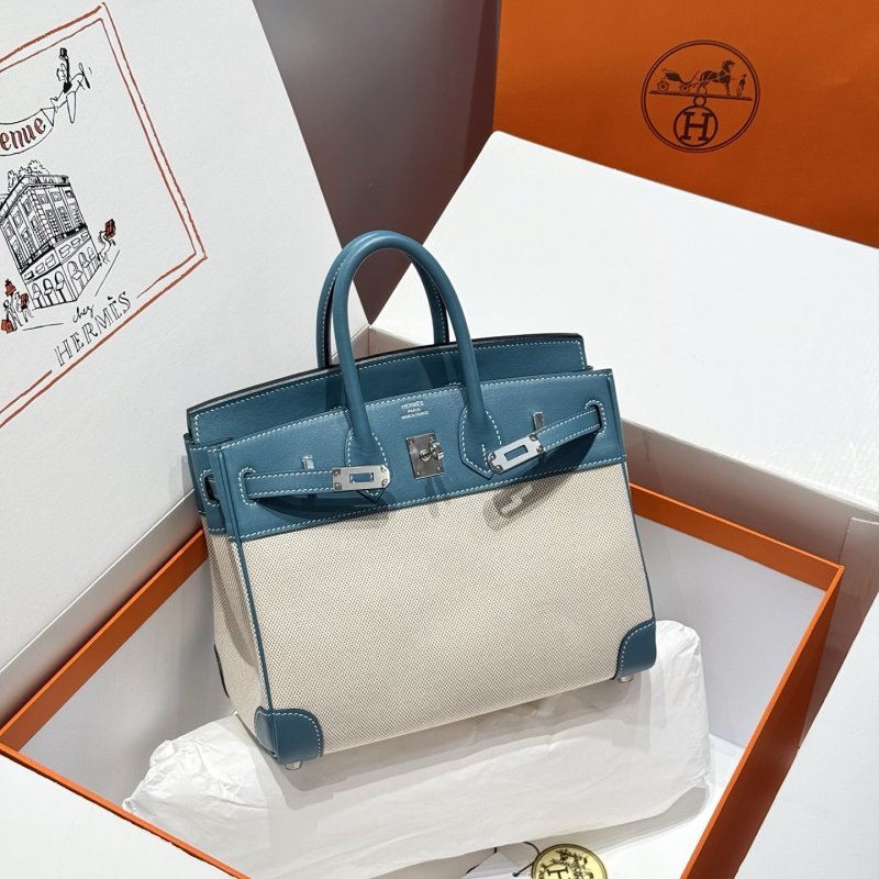Сумка Birkin Swift Silver 25 см