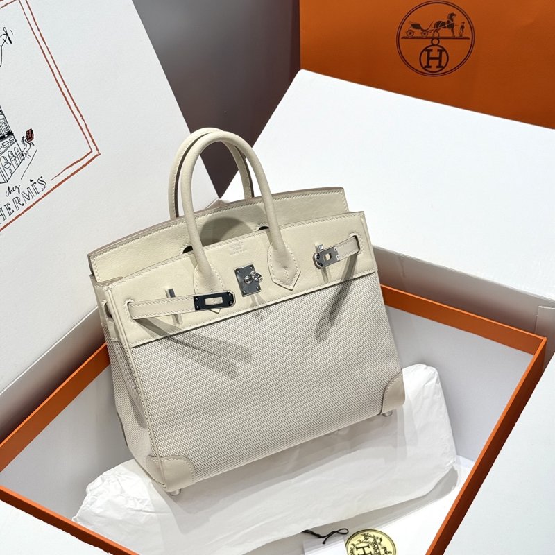 Сумка Birkin Swift Silver 25 см