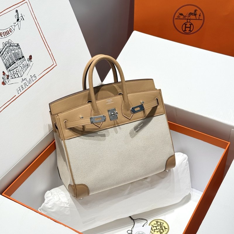Сумка Birkin Swift Silver 25 см