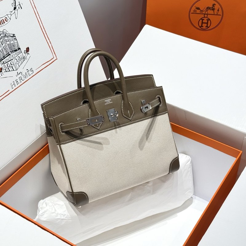 Сумка Birkin Swift Silver 25 см