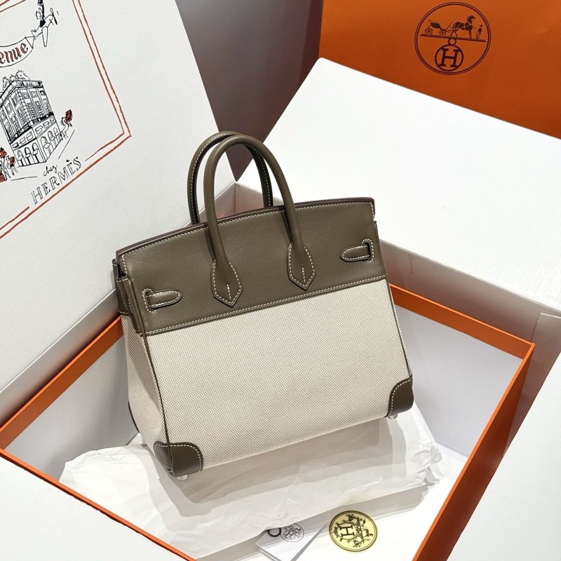 Сумка Birkin Swift Silver 25 см фото 2