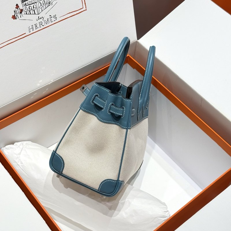 Сумка Birkin Swift Silver 25 см фото 3