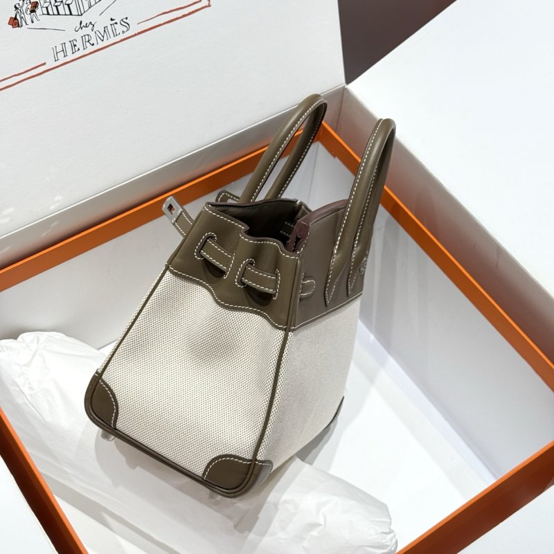 Сумка Birkin Swift Silver 25 см фото 3