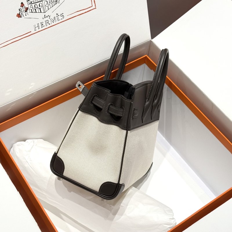 Сумка Birkin Swift Silver 25 см фото 3