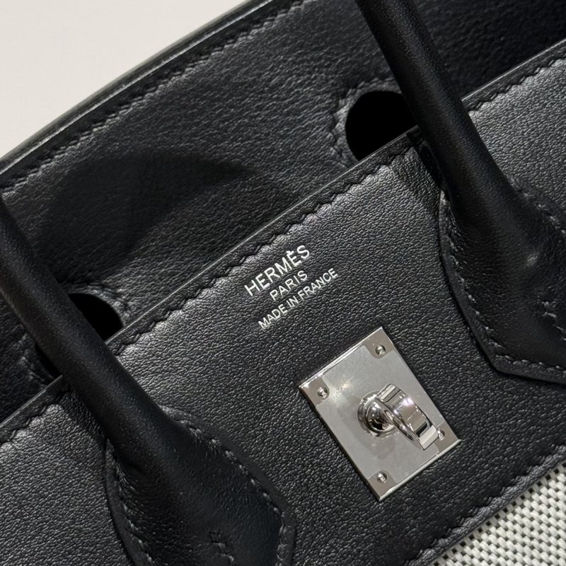 Сумка Birkin Swift Silver 25 см фото 4
