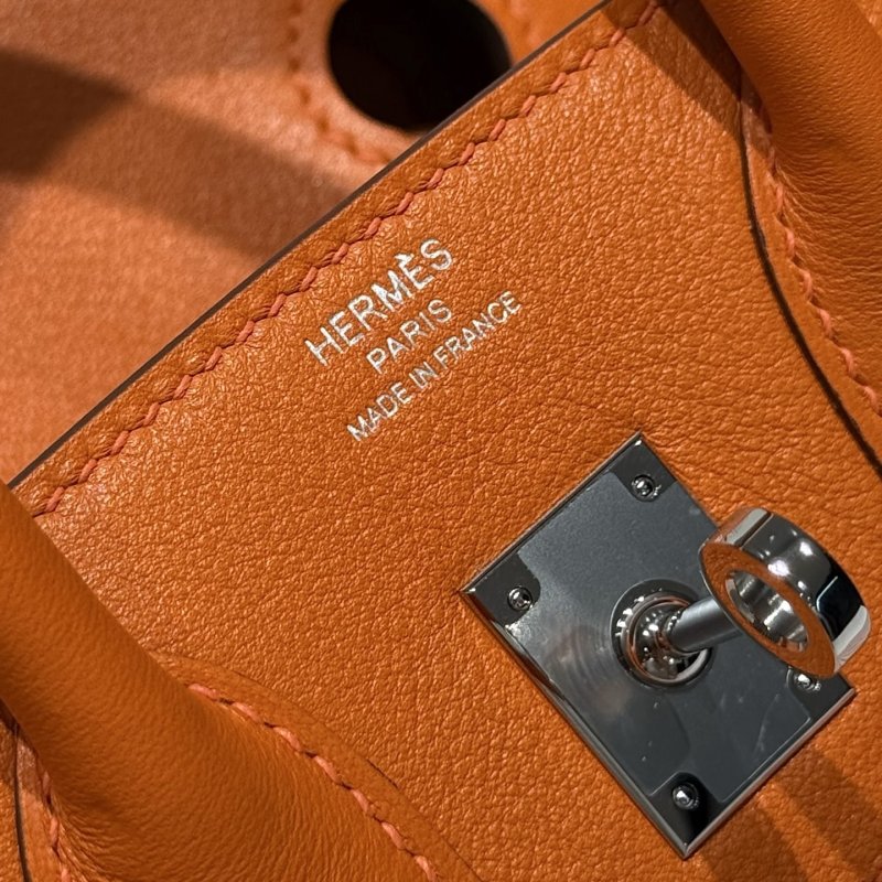 Сумка Birkin Swift Silver 25 см фото 4