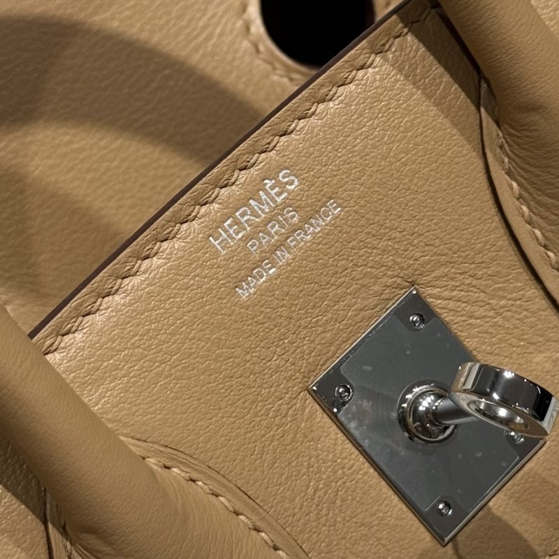 Сумка Birkin Swift Silver 25 см фото 4