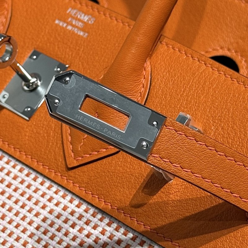 Сумка Birkin Swift Silver 25 см фото 5