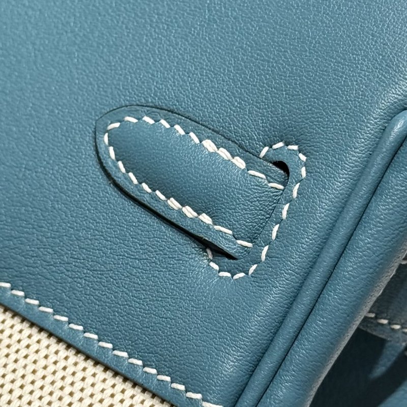 Сумка Birkin Swift Silver 25 см фото 5