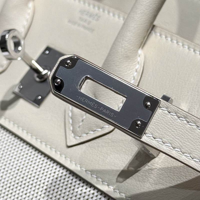 Сумка Birkin Swift Silver 25 см фото 5