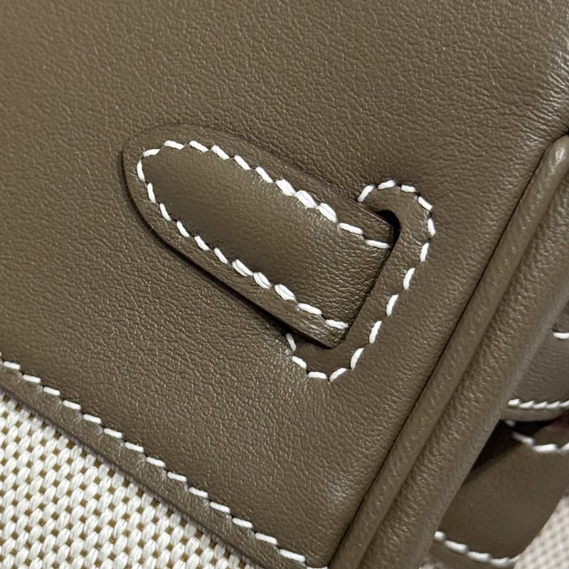 Сумка Birkin Swift Silver 25 см фото 5