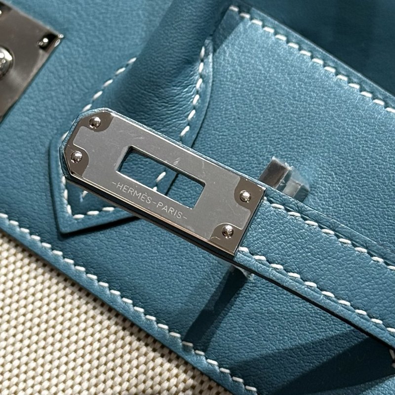 Сумка Birkin Swift Silver 25 см фото 6