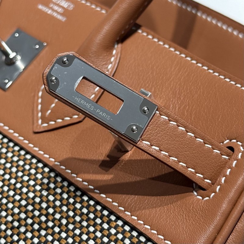 Сумка Birkin Swift Silver 25 см фото 7