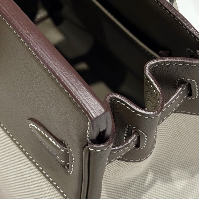 Сумка Birkin Swift Silver 25 см фото 7