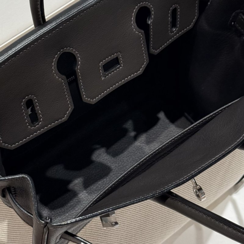 Сумка Birkin Swift Silver 25 см фото 9