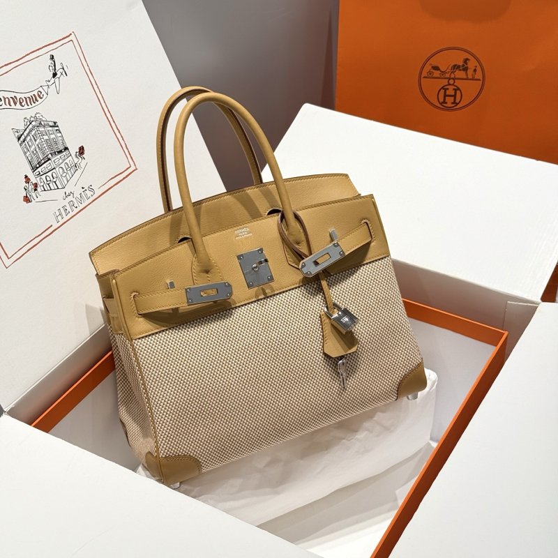 Сумка Birkin Swift Silver 30 см