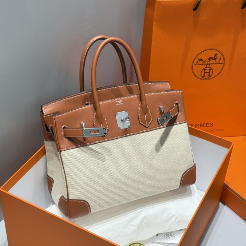 Сумка Birkin Swift Silver 30 см фото 3