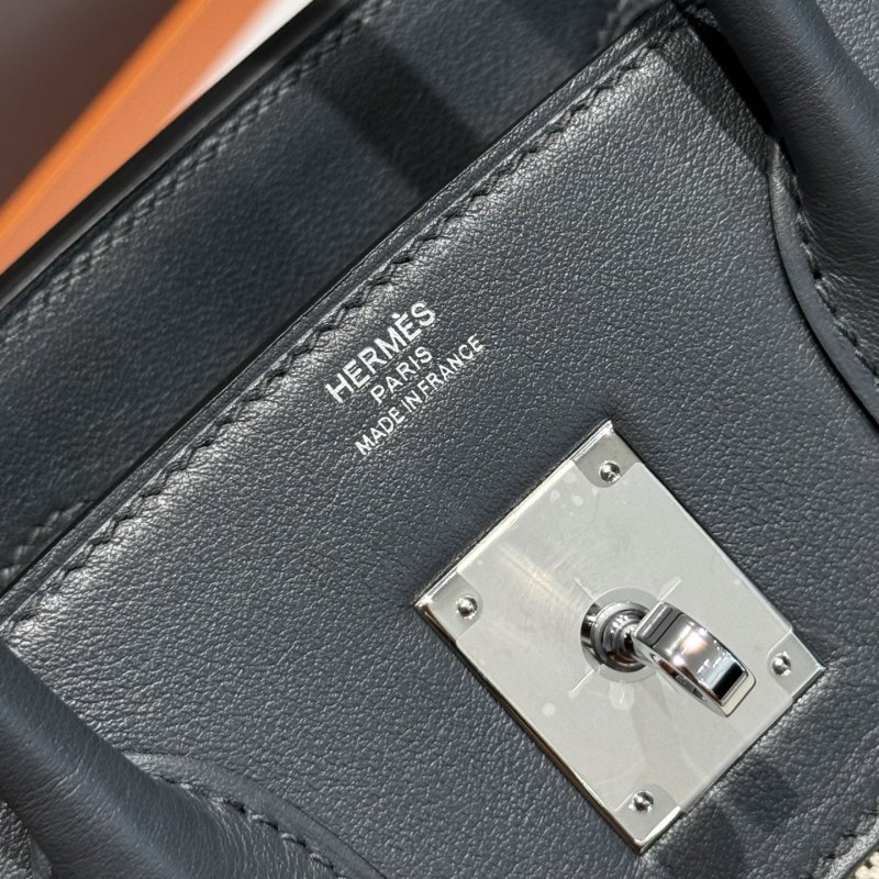 Сумка Birkin Swift Silver 30 см фото 4