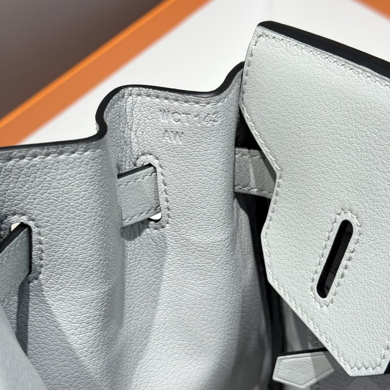 Сумка Birkin Swift Silver 30 см фото 6