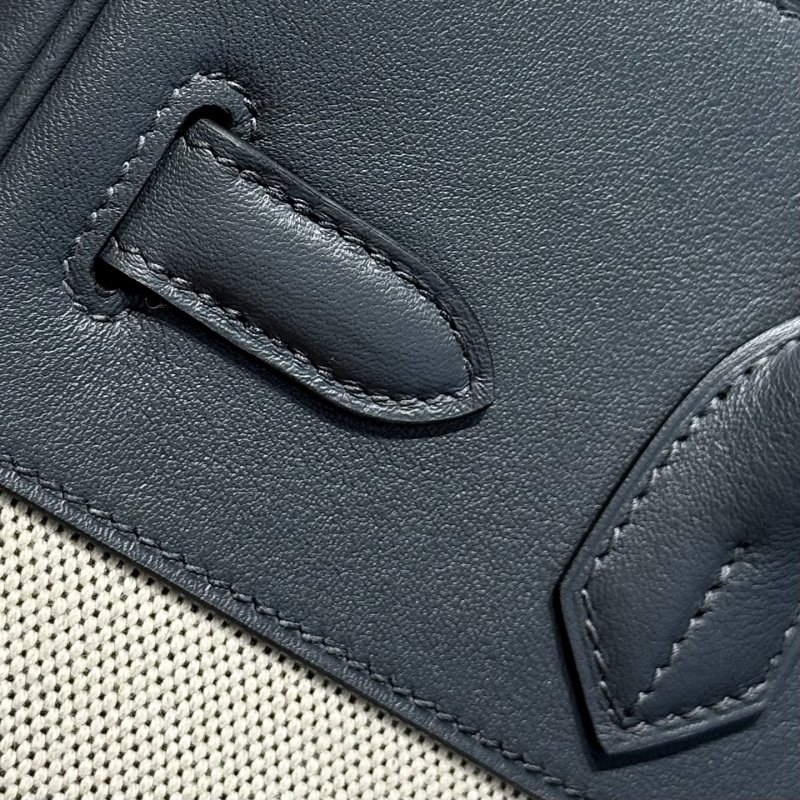 Сумка Birkin Swift Silver 30 см фото 6