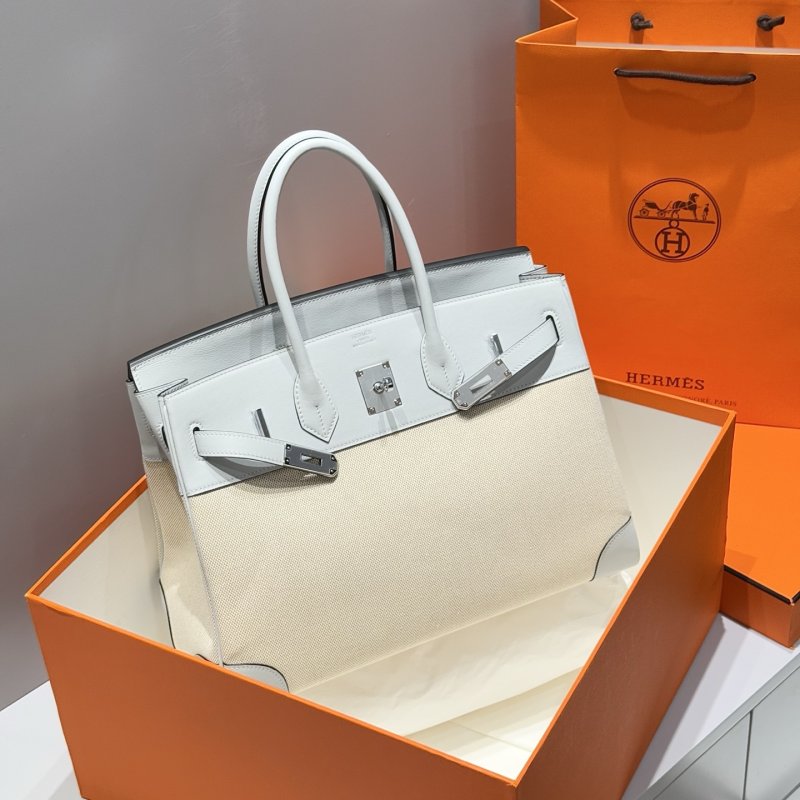 Сумка Birkin Swift Silver 35 см