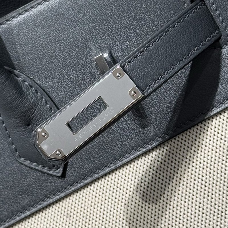 Сумка Birkin Swift Silver 35 см фото 3