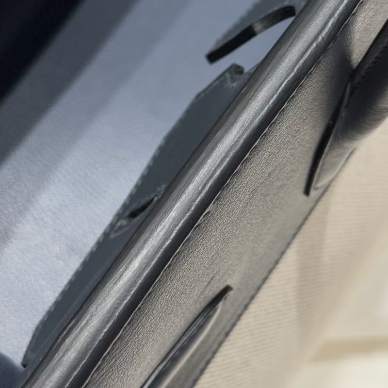 Сумка Birkin Swift Silver 35 см фото 6