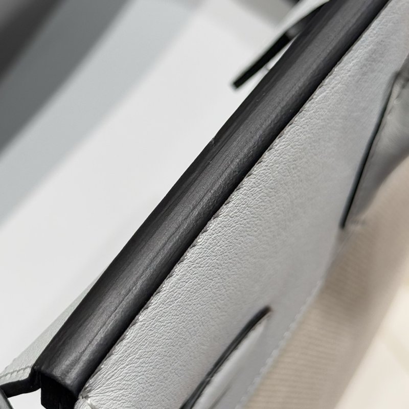 Сумка Birkin Swift Silver 35 см фото 7