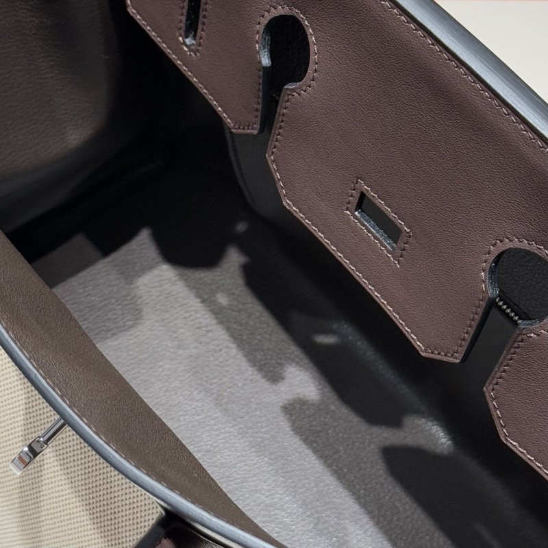 Сумка Birkin Swift Silver 35 см фото 7