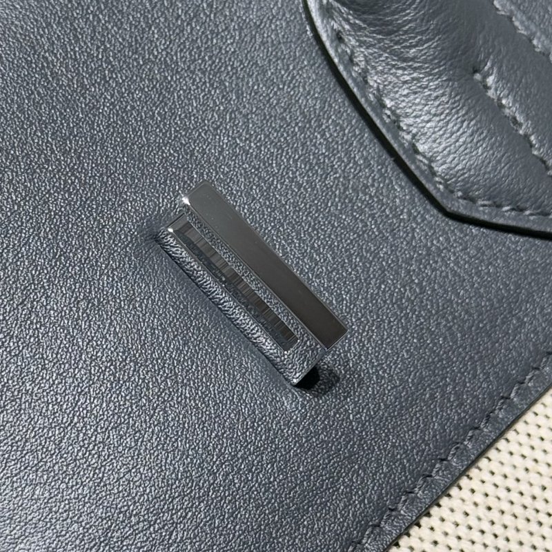 Сумка Birkin Swift Silver 35 см фото 7