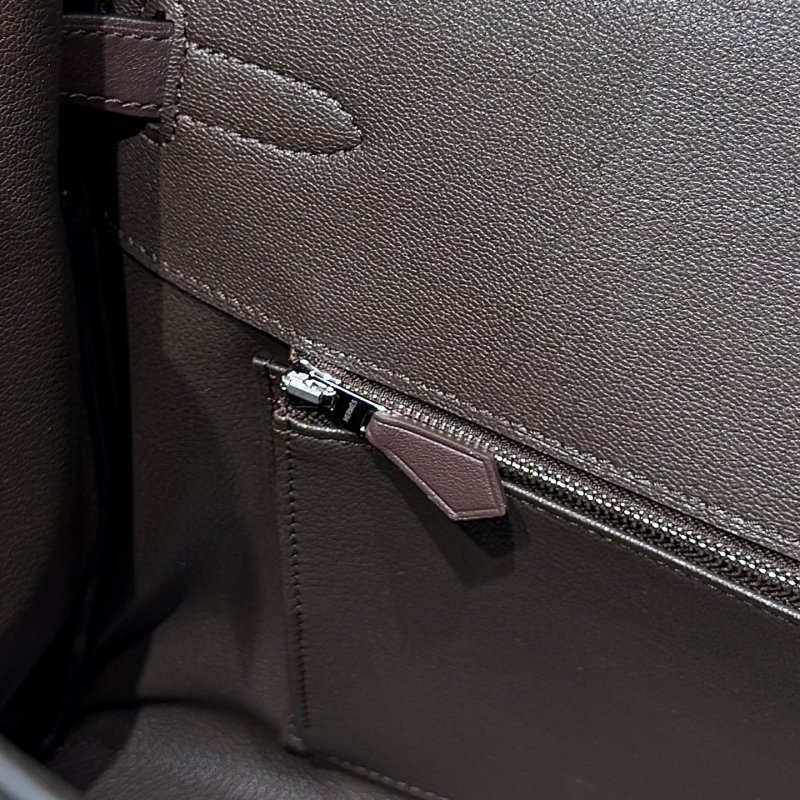 Сумка Birkin Swift Silver 35 см фото 8